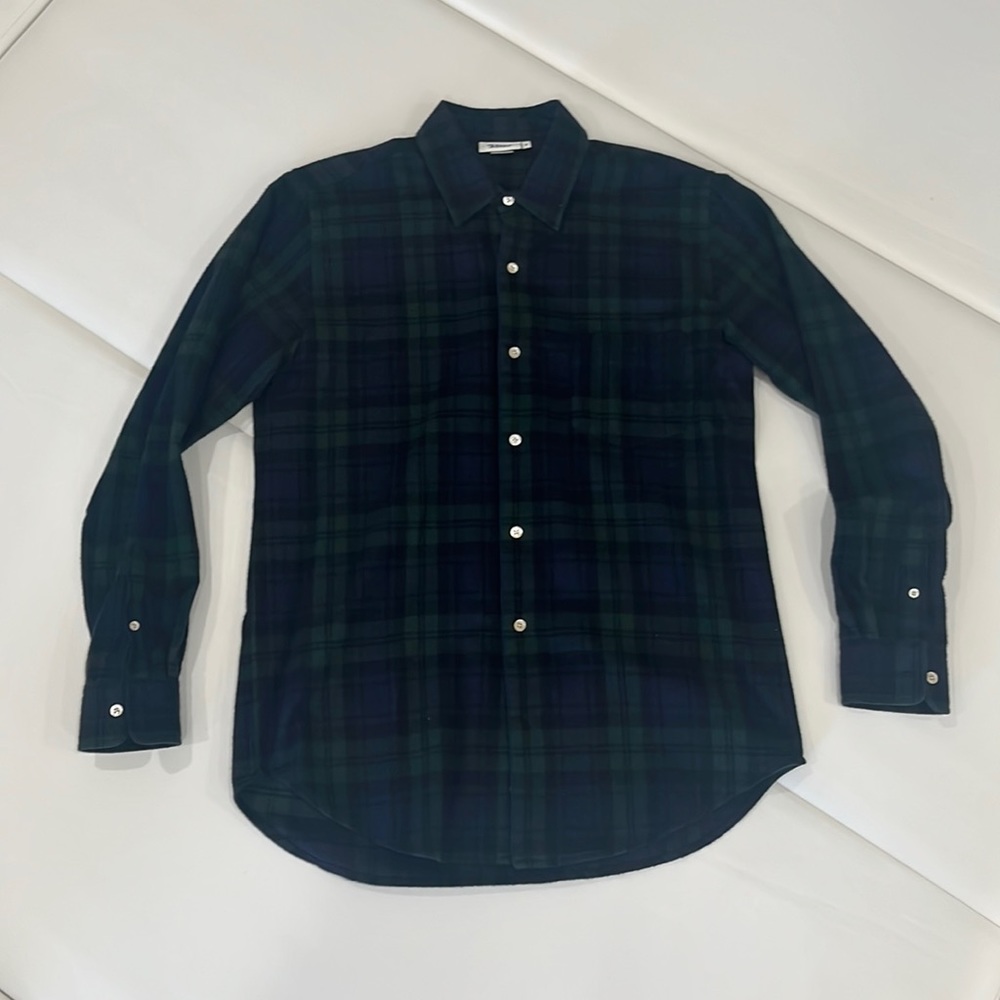 Sleepy Jones plaid shirt, size medium